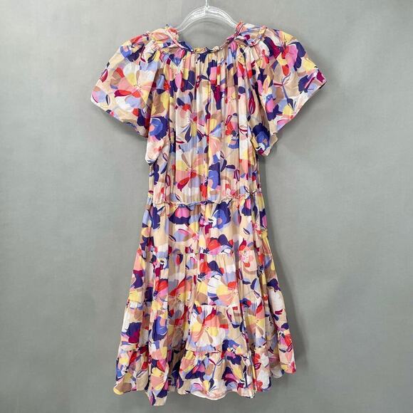 B27 Caballero Anthropologie Dress Womens Small Floral Swiftie Rory Gilmore Style - Picture 2 of 4